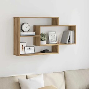 Ράφι τοίχου Artisan Oak 104x20x58,5 cm Κατασκευασμένο ξύλο - Καφέ