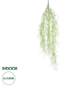 Artificial Garden HANGING AIR GRASS 20819 Τεχνητό Διακοσμητικό Κρεμαστό Φυτό Air Grass Μ22 x Π10 x Υ91cm Globostar 20819