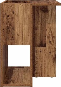 vidaXL End Table Παλιό ξύλο 35 x 40 x 55 εκ. Επεξεργασμένο ξύλο