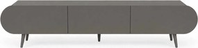 Έπιπλο Τηλεόρασης Γκρι OCECU 200x30x19