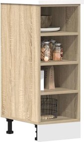 VidaXL Ντουλάπι "Riga" Sonoma Δρυς 30x44,5x81,5 εκ. από Τεχνητό Ξύλο