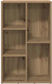 vidaXL Βιβλιοθήκη Artisan Δρυς 50x25x80 εκ. Επεξεργασμένο Ξύλο