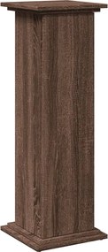 vidaXL Βάση Οθόνης με Αποθ. Καφέ Δρυς 31x30x90 εκ. Επεξεργασμένο Ξύλο