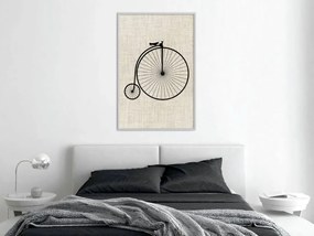 Αφίσα - Penny-Farthing - 40x60 - Χρυσό - Χωρίς πασπαρτού