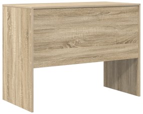 vidaXL Γραφείο Γραφής Βελανιδιά Σονομά MDF με φιλμ βελανιδιάς Σονομά