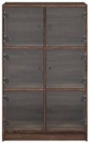 vidaXL Ντουλάπι με Πόρτες 68x37x109 εκ. από Επεξεργασμένο Ξύλο