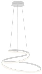 Φωτιστικό Οροφής Coaster LED-COASTER-S-BCO 60W Led Φ60cm 150cm White Luce Ambiente Design Aluminium