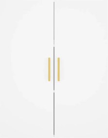 vidaXL Ντουλάπι Τοίχου Λευκό 69,5 x 34 x 90 εκ.