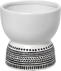 ΜΠΩΛ ΚΕΡΑΜΙΚ. ΛΕΥΚΟ TRIBAL 20,5Χ20,5Χ20ΕΚ.