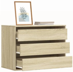 vidaXL Συρταριέρα Sonoma Δρυς 80x41x58 εκ. από Επεξεργ. Ξύλο