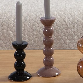Κηροπήγιο (Φ8x12) Nef-Nef Homeware Spark Black