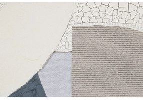 Καμβάς Home ESPRIT Μπλε Γκρι Αφηρημένο Urban (x2)