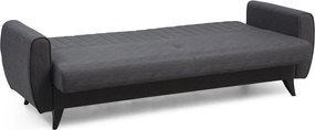 3-Seat Sofa-Bed Alkon - Dark Grey Dark Grey