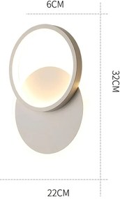 SE LED 20  ROSA WHITE WALL LAMP 12W 3CCT 3 YEARS WARRANTY