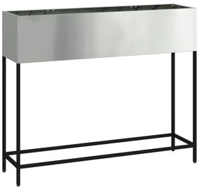 vidaXL Ανυψωμένος Κήπος 100x26x82 εκ Γαλβανισμένο Ατσάλι