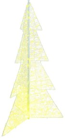 vidaXL Χριστουγεννιάτικο Δέντρο με 240 LED Θερμό λευκό 180 cm Ακρυλικό