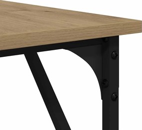 vidaXL Γραφείο Artisan Oak 149 x 149 x 75 εκ. Επεξεργασμένο ξύλο