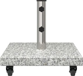 vidaXL Βάση ομπρέλας Γκρι 45 x 45 x 45 cm Γρανίτης