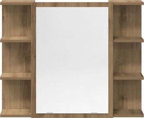 vidaXL Σετ Επίπλων Μπάνιου 3 Τεμαχίων Τεχνίτης Δρυς από Τεχν. Ξύλο