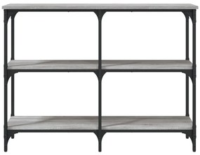 vidaXL Τραπέζι Κονσόλα Γκρι Sonoma 100x29x75 εκ. Επεξεργασμένο Ξύλο