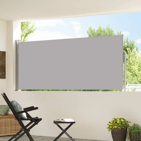 vidaXL Σκίαστρο Πλαϊνό Συρόμενο Γκρι 117x300 εκ.