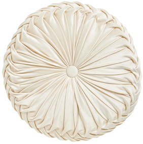 Βελουτέ Διακοσμητικό Μαξιλάρι (Φ40) Das Home Cushions 0243 Ecru