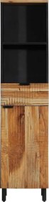 vidaXL Ντουλάπι Μπάνιου Solid Acacia Wood 38 x 33 x 160 εκ.