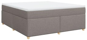 ΚΡΕΒΑΤΙ BOXSPRING ΜΕ ΣΤΡΩΜΑ TAUPE 180X200 ΕΚ. ΥΦΑΣΜΑΤΙΝΟ 3285398