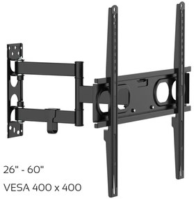 Βάση Τηλεόρασης 26"-60" Vesa 400x400 OSIO OSM-7860