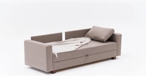 3-Seat Sofa-Bed Aly Arzilla - Brown Brown