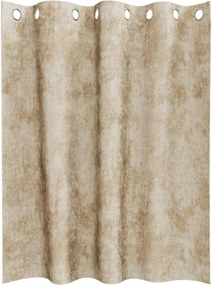 vidaXL Βελούδινες Κουρτίνες 2 pcs Κρεμ 140 x 140 cm Βελούδο