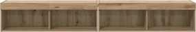 vidaXL Σετ επίπλου τηλεόρασης 2 pcs Artisan Oak Επεξεργασμένο ξύλο