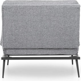 Πολυθρόνα Γκρι MARTIN SOLO 90x90x95