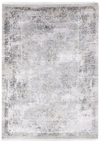 Χειμερινό χαλί μοντέρνο Bamboo Silk 5987A Grey Anthracite 240 x 300