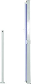 vidaXL Σκίαστρο Βεράντας Πλαϊνό Συρόμενο Μπλε 160 x 300 εκ.