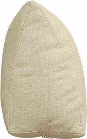 vidaXL Μαξιλάρι Πλάτης Κρεμ 45 x 20 x 35 εκ. ύφασμα