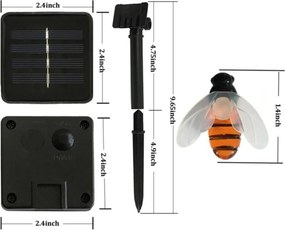 Stewehome Ηλιακός φωτισμός κήπου με 100 led σετ 12 μέτρων