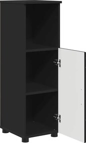 vidaXL Σετ Επίπλων Μπάνιου 3 τμχ. Μαύρο 61 x 35 x 64 εκ.