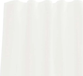 vidaXL Κουρτίνες Voile με τσέπες ράβδου 2 τεμάχια Λευκό