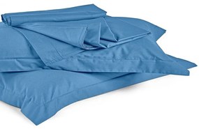 Σεντόνι True Col 01 Navy Blue Kentia King Size 280x270cm 100% Βαμβακερό Περκάλι
