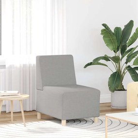 vidaXL Μοντέρνο Καναπέ Χωρίς Μπράτσα, Γκρι Cloud 55 εκ. από Ύφασμα