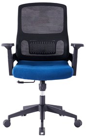 STABILO ΚΑΡΕΚΛΑ ΓΡΑΦΕΙΟΥ ΜΑΥΡΟ ΜΠΛΕ 47,5x43xH100-110cm - 25-0606 - 25-0606