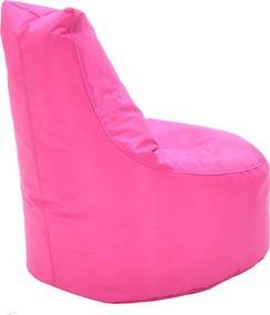 Πουφ πολυθρόνα Norm PRO pakoworld αδιάβροχο ροζ