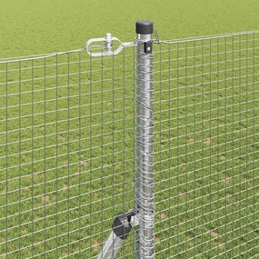vidaXL Συρματόπλεγμα Σταθερού Εδάφους 50 x 1,5 m Γαλβανισμένος Χάλυβας