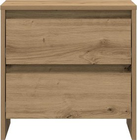 vidaXL Κομοδίνο 2 τμχ. Artisan Oak 45 x 34 x 44,5 εκ