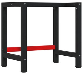 vidaXL Πάγκος Εργασίας Ορθογώνιος 100x60x83 εκ. από Μασίφ Ξύλο Δρυός