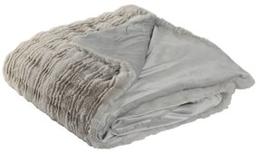 Κουβέρτα Home ESPRIT Ανοιχτό Γκρι 220 x 240 x 1 cm