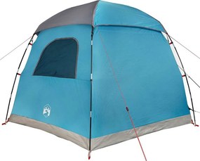 vidaXL Σκηνή Οικογενειακή Igloo 6 Ατόμων Αδιάβροχη Μπλε