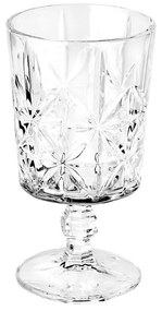 Ποτήρι Κρασιού Hobstar (Σετ 6Τμχ) 07-24048 182ml Clear Estia Glass