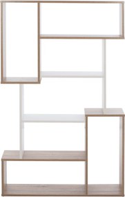 ΒΙΒΛΙΟΘΗΚΗ SHAY HM8768.01 85X22X140 ΛΕΥΚΟ